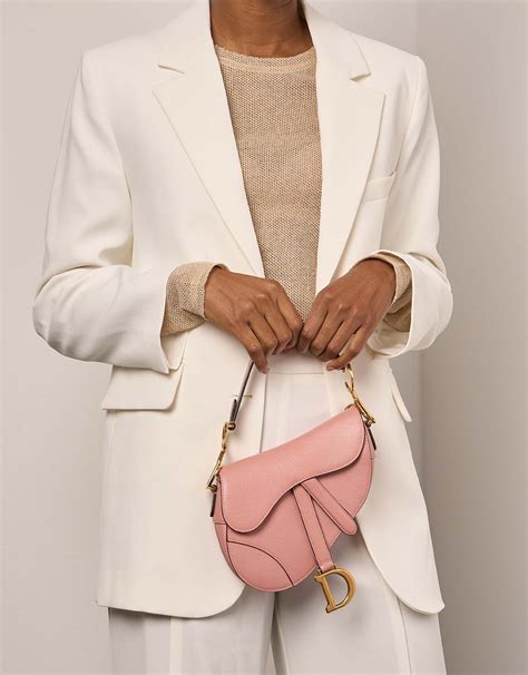 mini dior saddle|dior mini saddle bag pink.